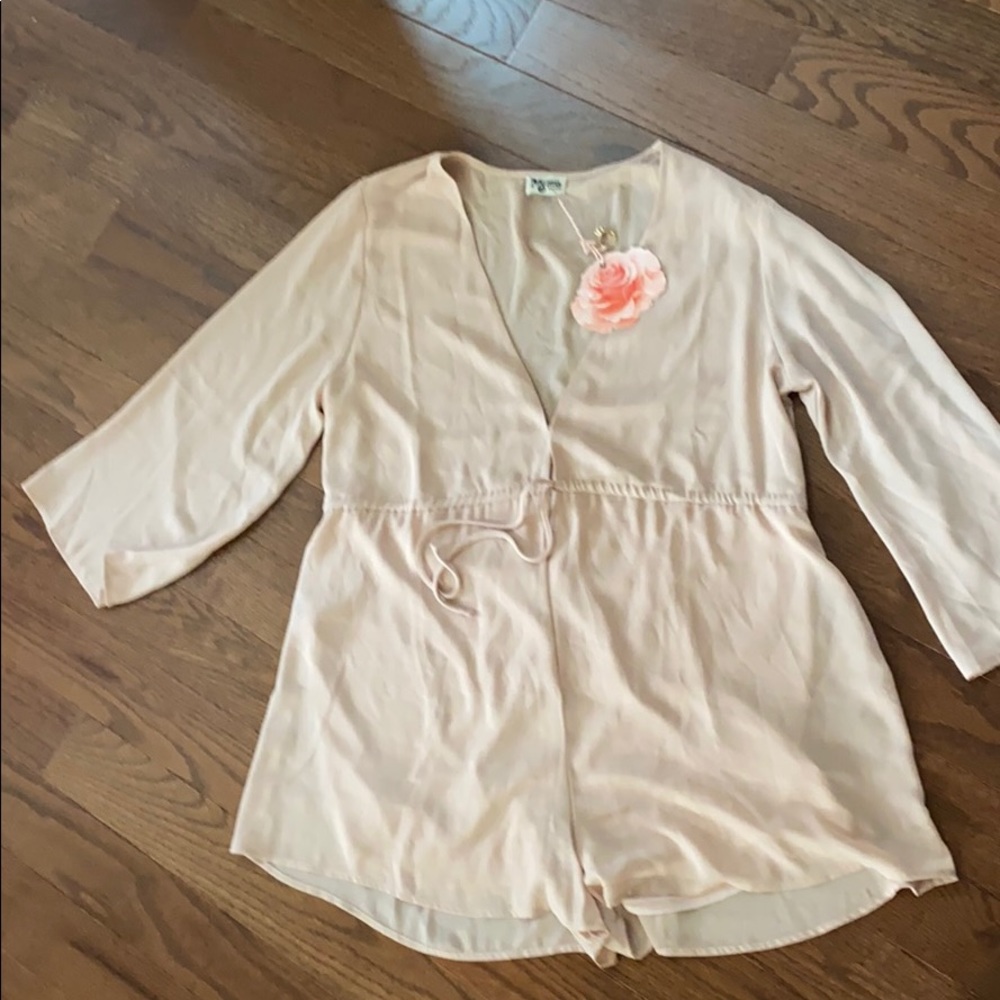 Show me your mumu women’s XL baby pink romper